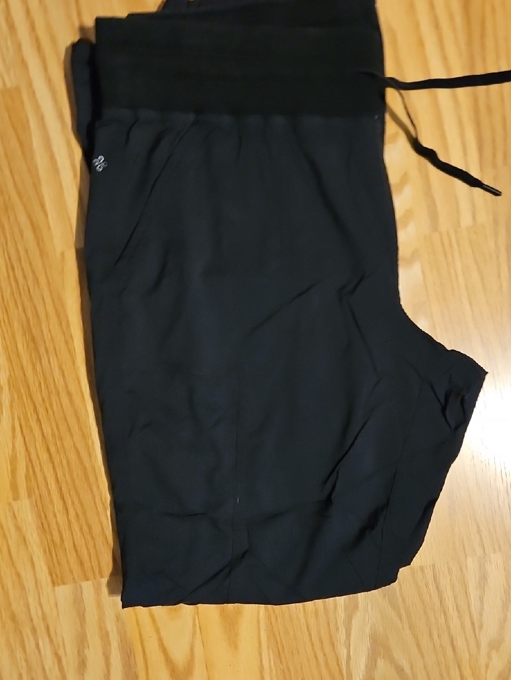 Black Women's Drawstring Waist Pants